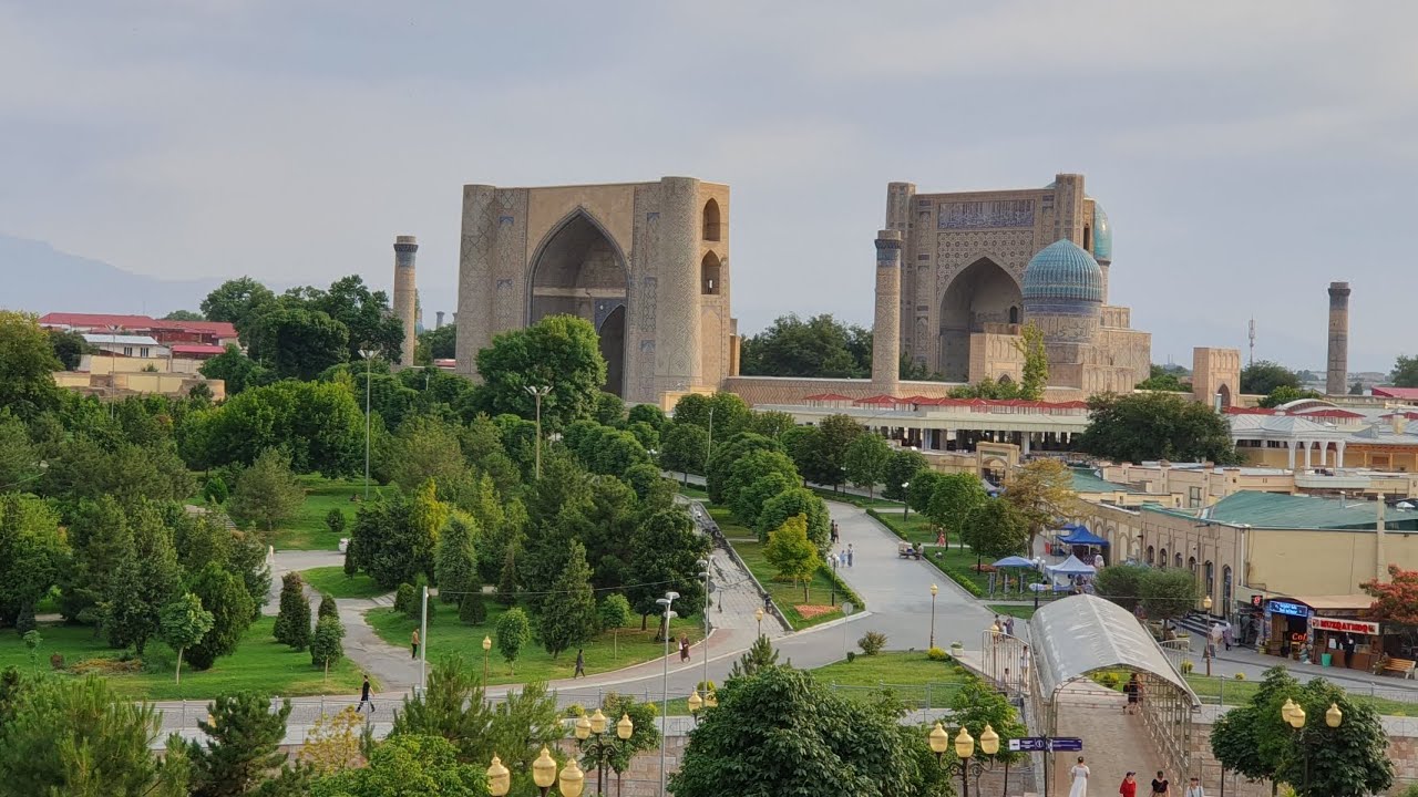 Samarqand Registondamiz. Islom karimov qabrini ziyorat qildik.