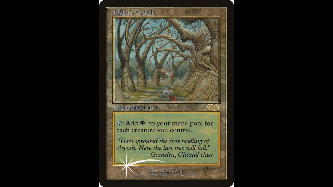 cEDH Gaea's Cradle Combos & Tools