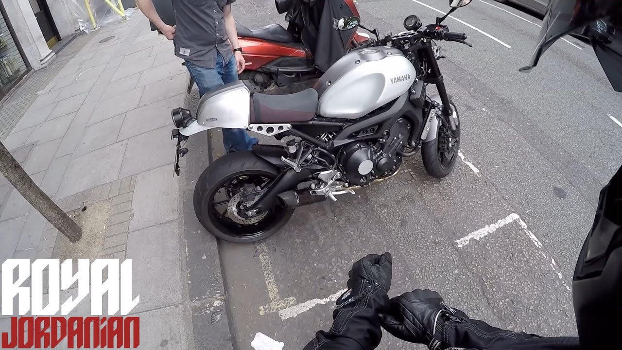 Yamaha XSR900 Полная прогулка по Akrapovic и начало