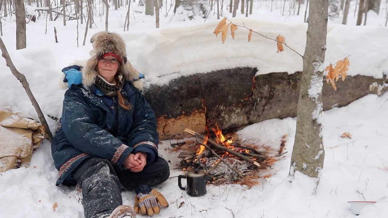 How to Start a Fire in a Snowstorm