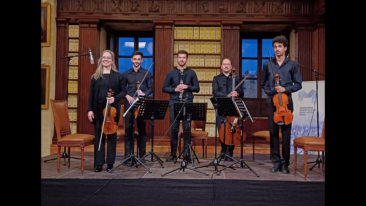 W. A: Mozart: Quinteto con clarinete en la mayor, Kv 581 - CSM Manuel Castillo / Archivo de Indias