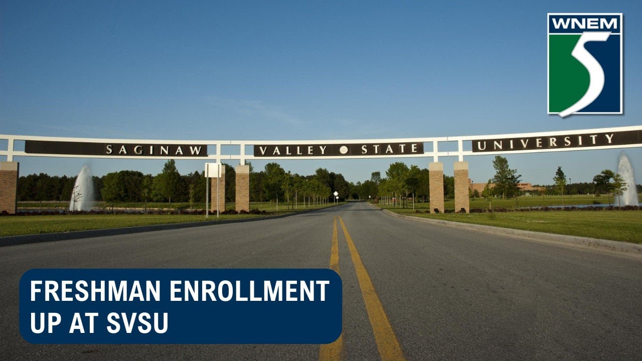 Freshman enrollment up at Saginaw Valley State University