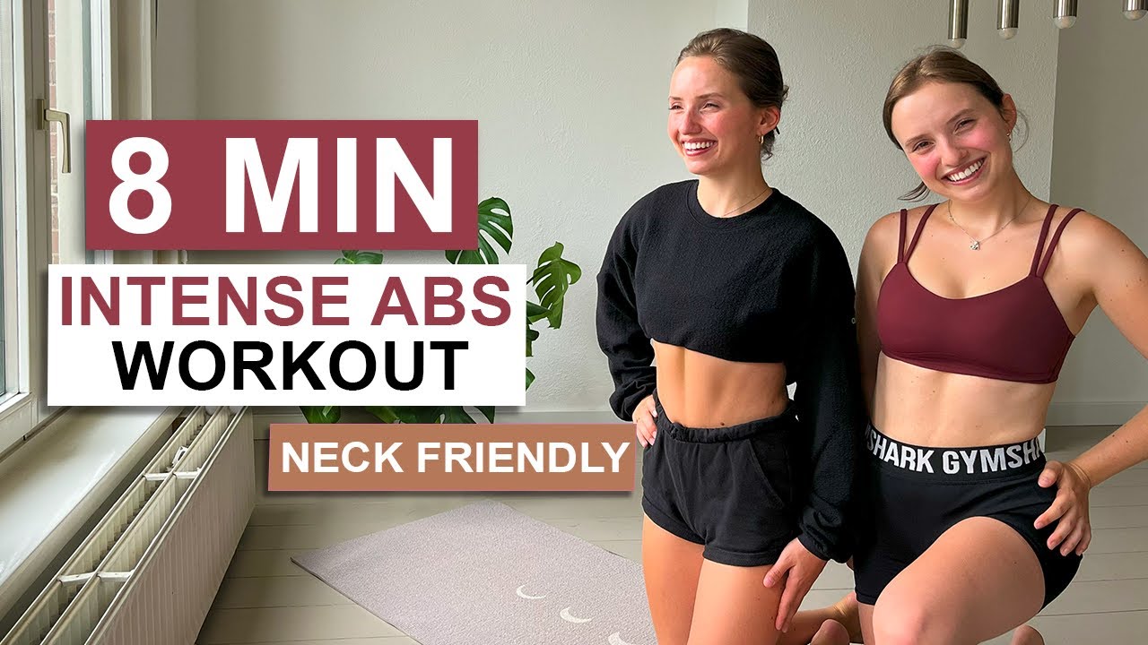 AB WORKOUT SAFE FOR NECK | Twice as Fit