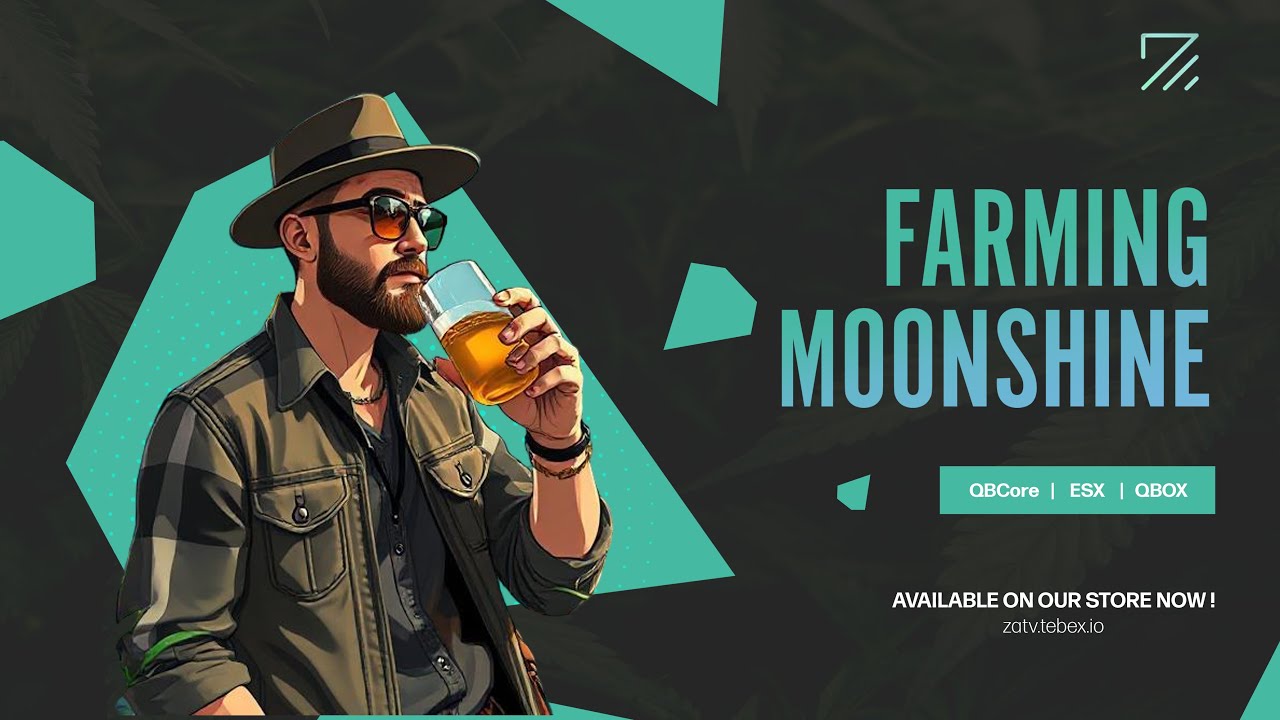 [ZaT-SCRIPTS][QBCore/ESX/QBOX] FIVEM FARMING AND MOONSHINE