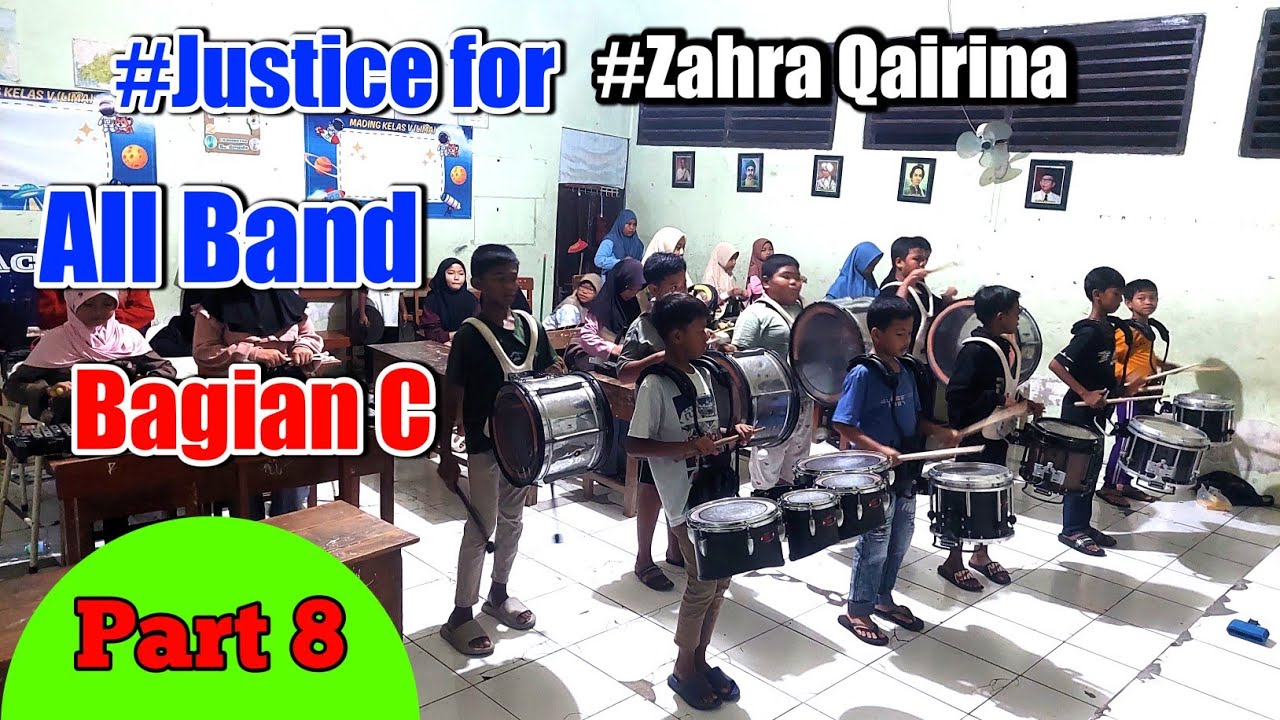 Persipan Konser Marcbing Boad - Justice For Zahra Bagian Reff #latihandrumband #justiceforzahra