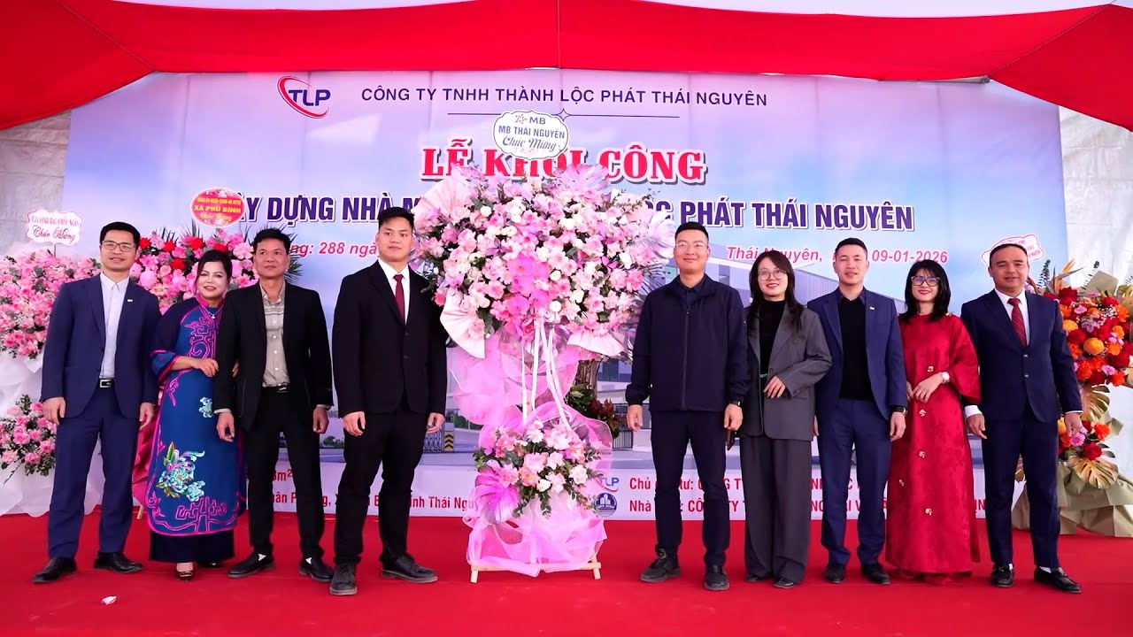 Lễ Khởi Công Xây Dựng Nhà Máy Giấy Thành Lộc Phát Thái Nguyên
