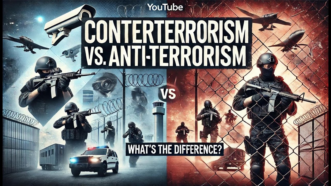 What is the Difference between Antiterrorism and Counterterrorism?