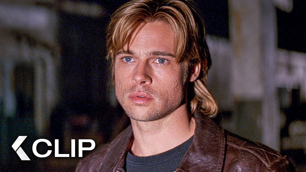 Brad Pitt Reacts To BRUTAL Warning - THE DEVIL'S OWN Clip (1997) Harrison Ford