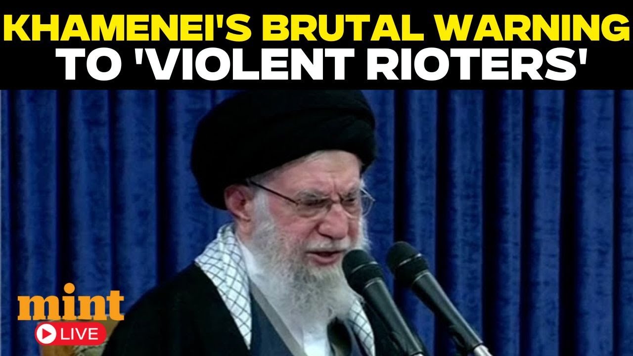 LIVE NEWS | Khamenei's BRUTAL WARNING After Donald Trump Threatens Tehran |  Iran Protests