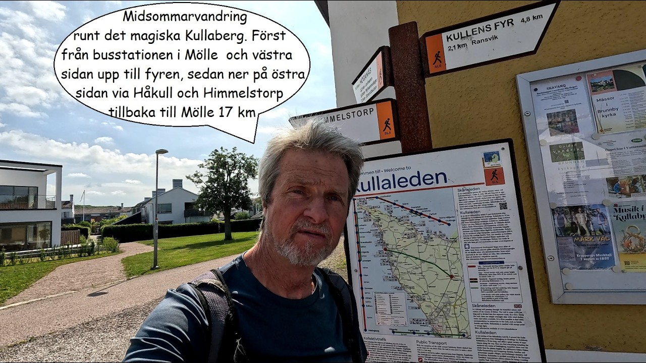 Magiska Sk&aring;neleden, Kullaberg runt 17 km, M&ouml;lle - Fyren - H&aring;kull - Himmelstorp - M&ouml;lle, 19 juni 2026