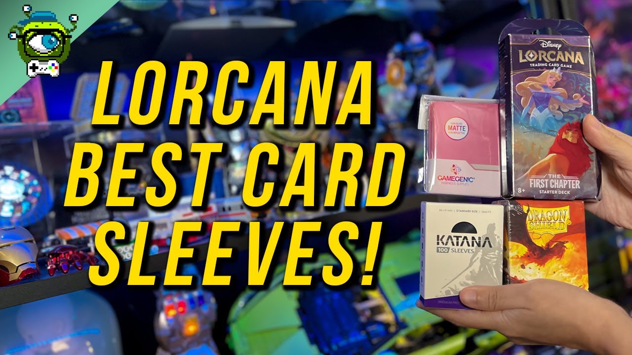 Lorcana - Which Are The Best Sleeves? Dragon Shield / Gamegenic / Ultimate Guard Sleeves Compared