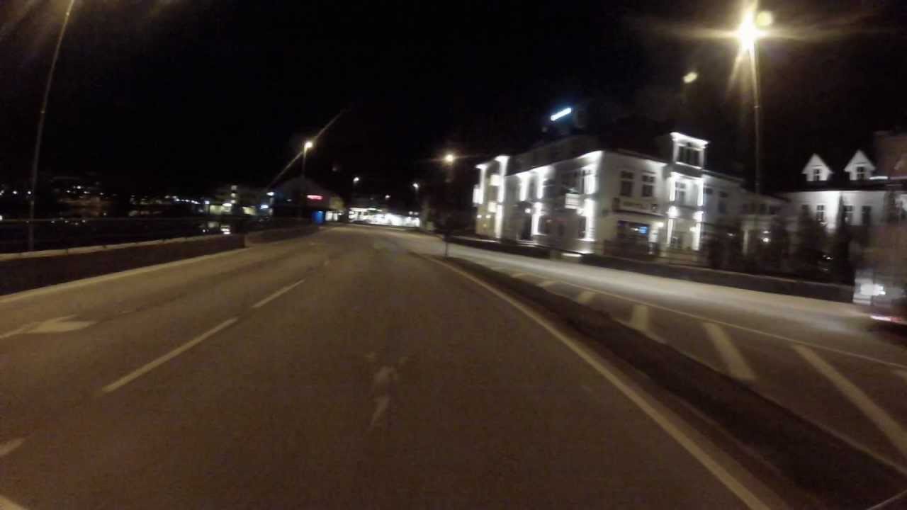 Førde by night
