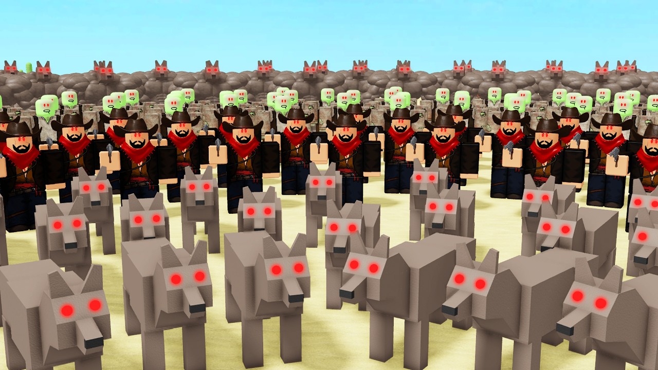 I Made an Army of EVERY Enemy in Dead Rails