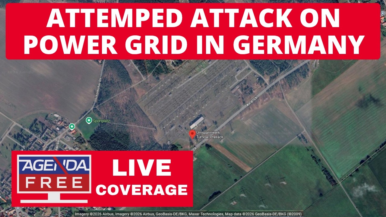 Attempted Attack on Power Grid in Brandenburg, Germany - LIVE Breaking News Coverage
