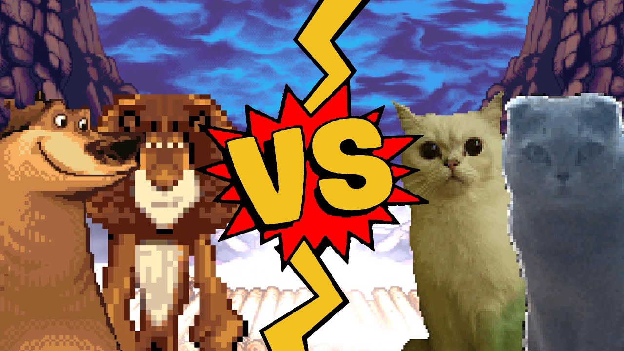 M.U.G.E.N Battles | Alex/Boog vs Cupcake/Bun