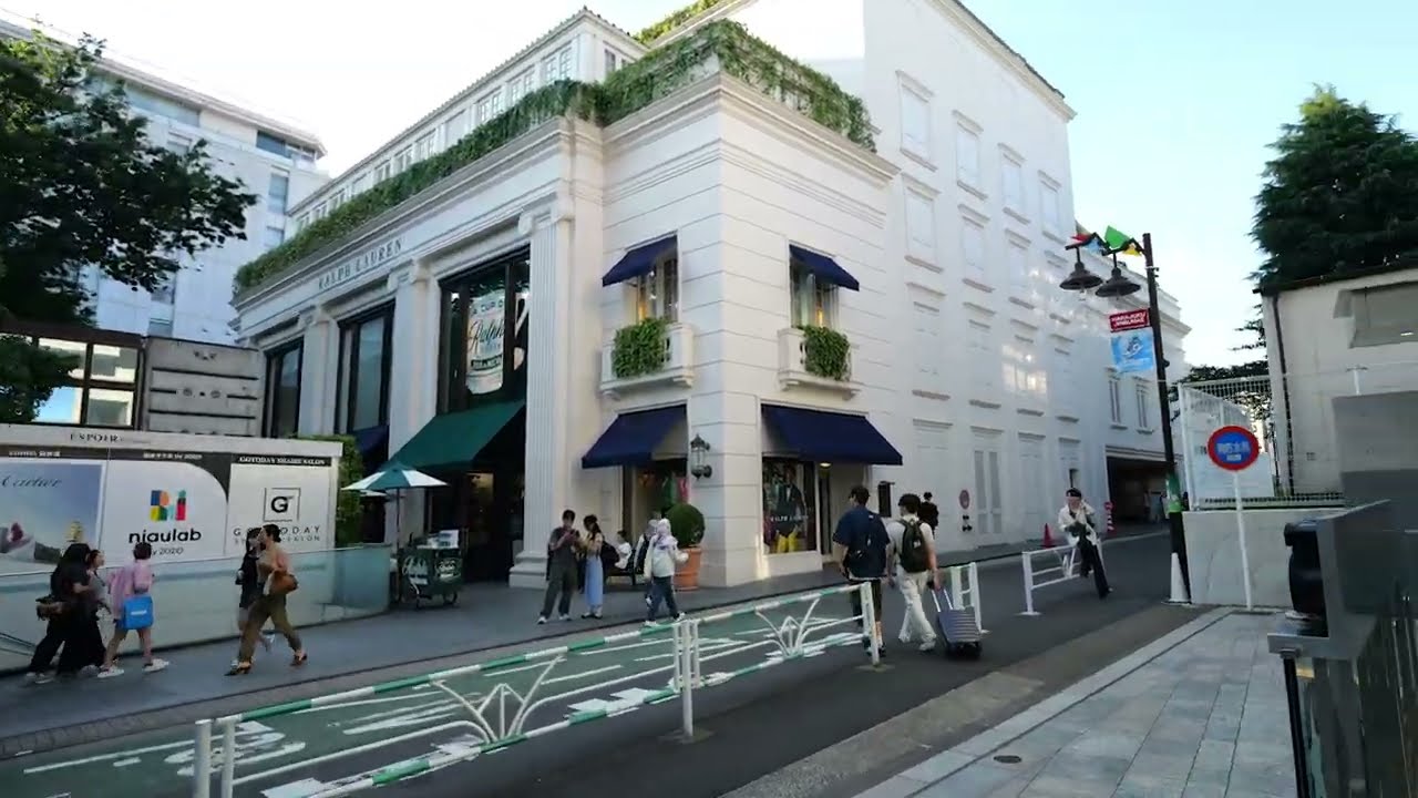 4K Walk Around Omotesando Hills Area | Tokyo&rsquo;s Stylish Streets & Architecture 🇯🇵🚶&zwj;♂️🛍️