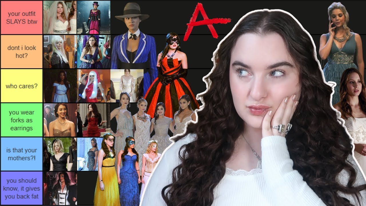tier ranking every dress in Pretty Little Liars