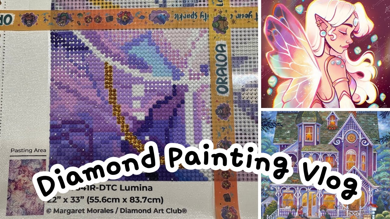 the vlog where michaela talks about food for an hour lol | diamond painting vlog #112!