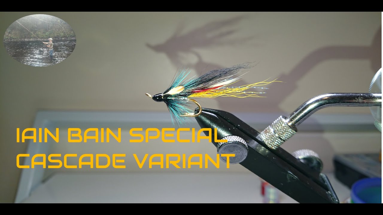 FLY TYING THE IAIN BAIN SPECIAL, CASCADE VARIANT (SALMON FLY)