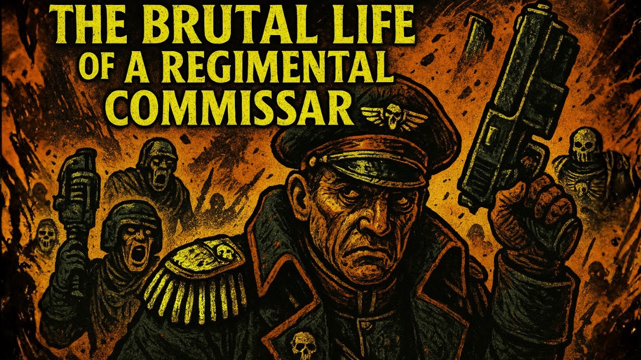 The Brutal Life of a Regimental Commissar  Warhammer 40K Lore