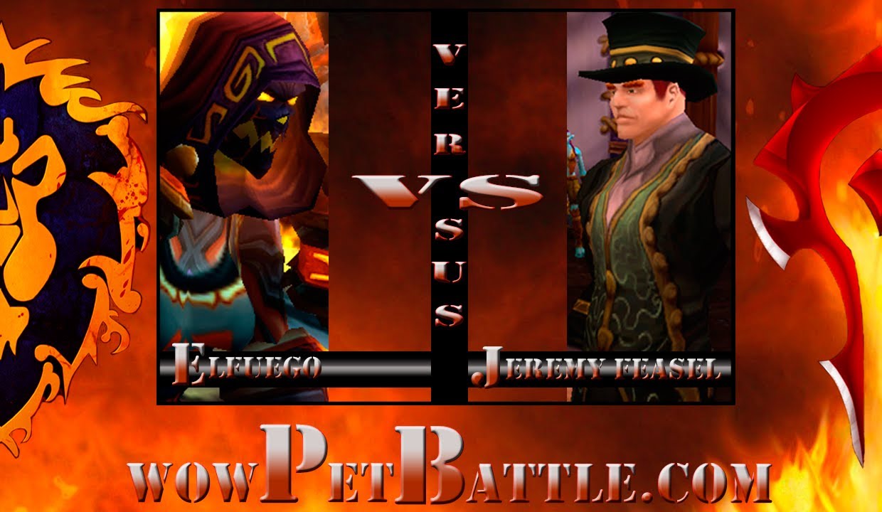 How to beat Jeremy Feasel Dark Moon Faire 5.4 wowpetbattle.com