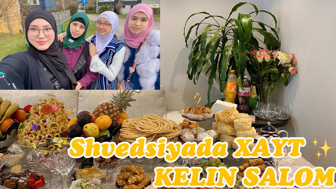 @AishaAlieva SHVEDCIYADA HAYIT KELIN SALOM•OVSINIMNING QIZLARINI  KO’RGANI BORDIK•AISHA ALIEVA VLOG