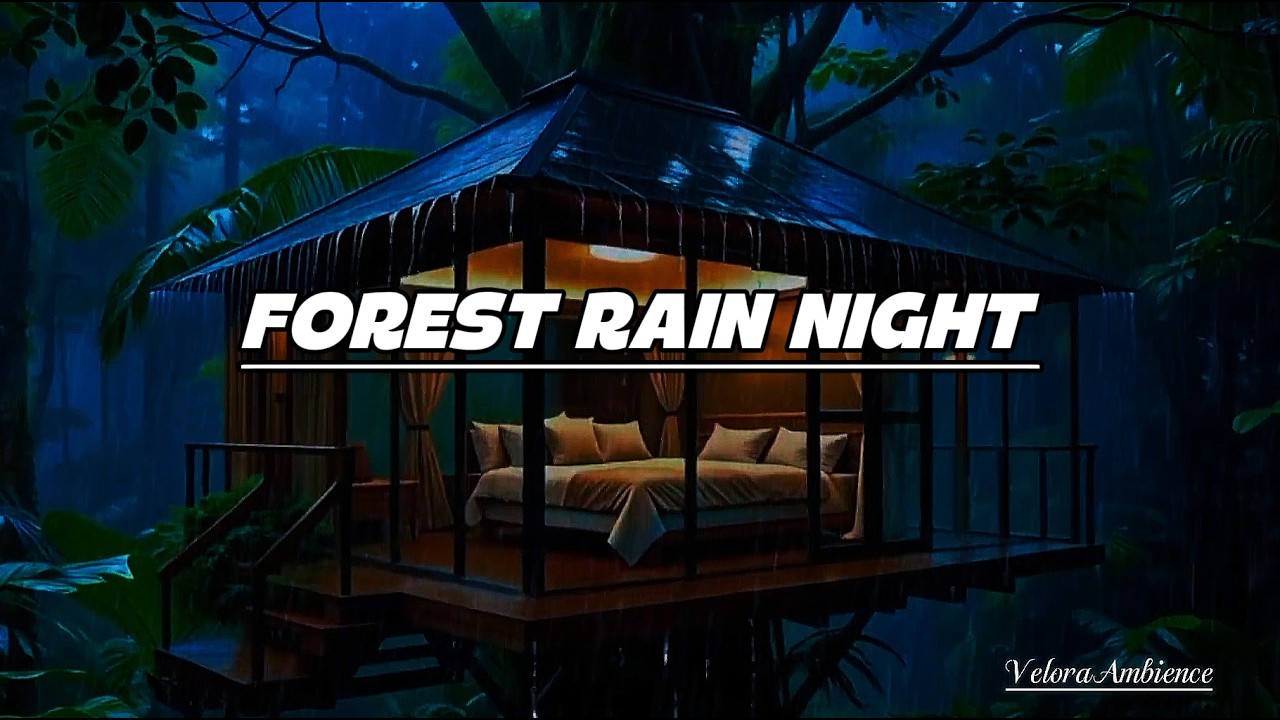 8 Hours of Rain Sounds 🌧️ Deep Sleep & Relaxation