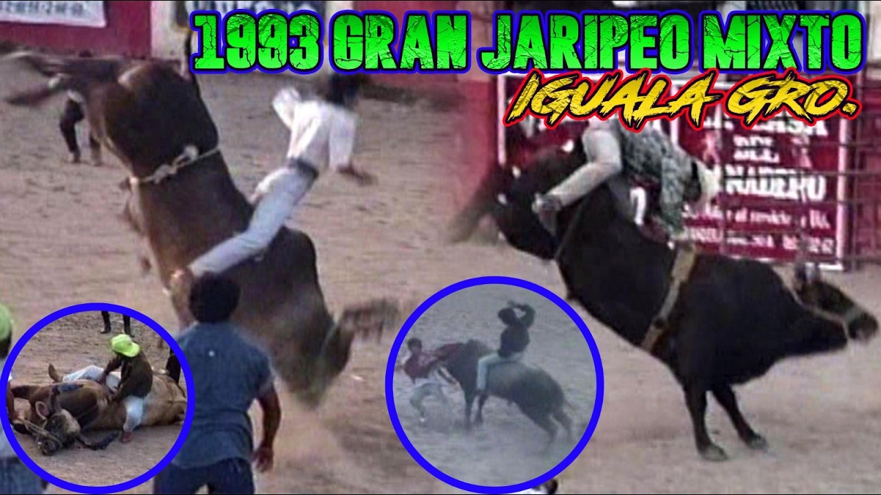 🔥💥🔥❗️ 1993 GRAN JARIPEO MIXTO MONTAS A LAZO A GRAPA Y DE BRAVURA EN IGUALA GUERRERO❗️🔥💥🔥
