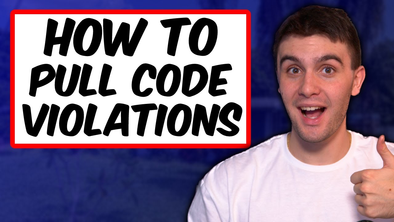 How to Pull Code Violations on Your Computer! | Virtual Wholesaling Real Estate