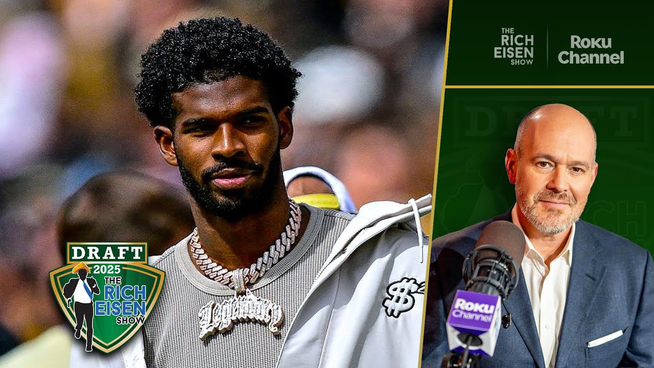 Rich Eisen’s Advice to Shedeur Sanders after the QB’s Slide Out of NFL Draft’s First Round