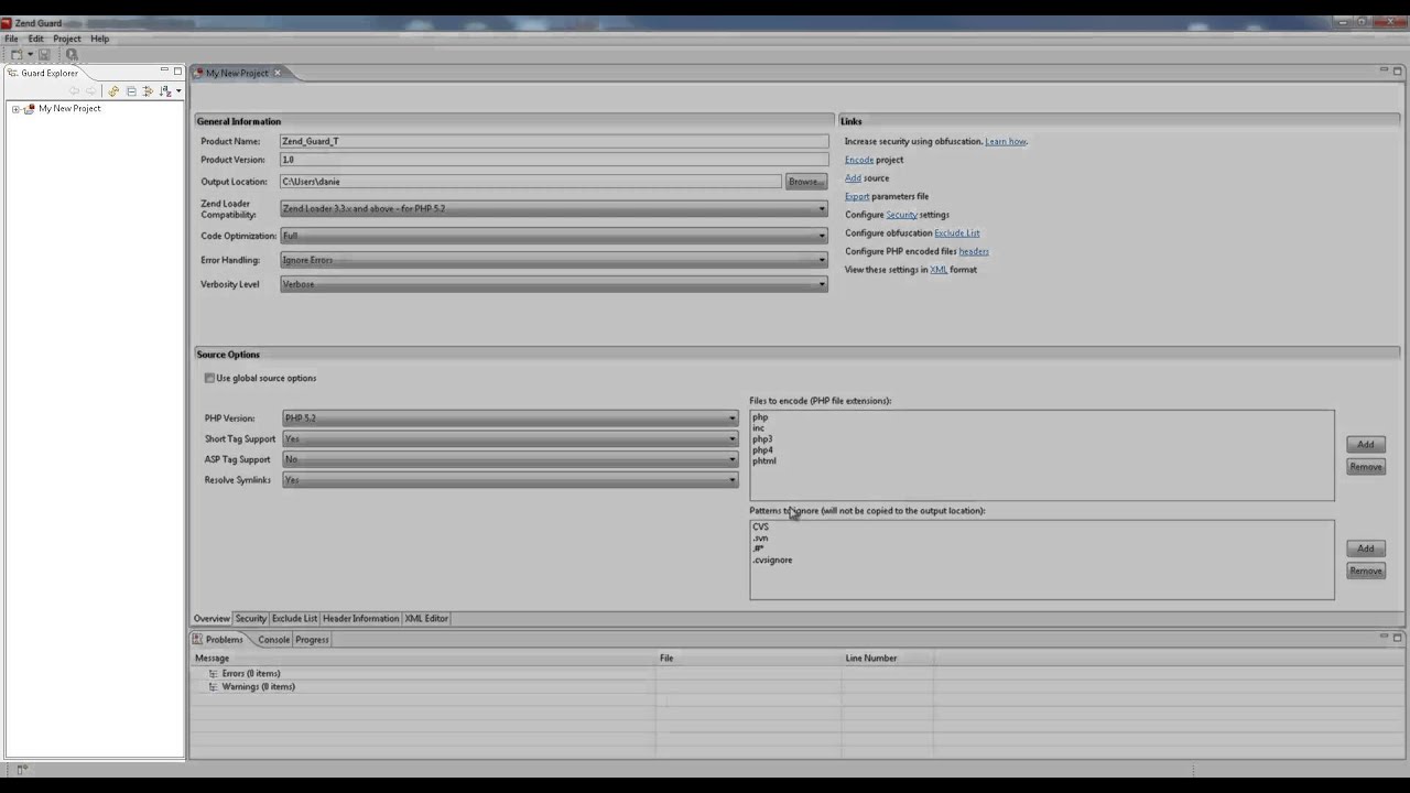 Zend Guard Basics