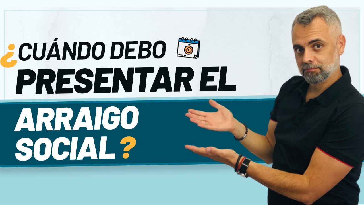 🤷🏻‍♂️ ⏰ ¿Cuándo puedo solicitar el Arraigo Social?