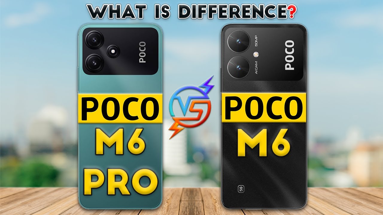 POCO M6 vs Poco M6 Pro : What is Difference❓😱