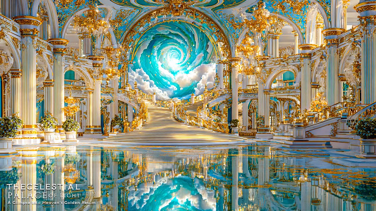The Celestial Palace of Light | A Glimpse Into Heaven’s Golden Realm