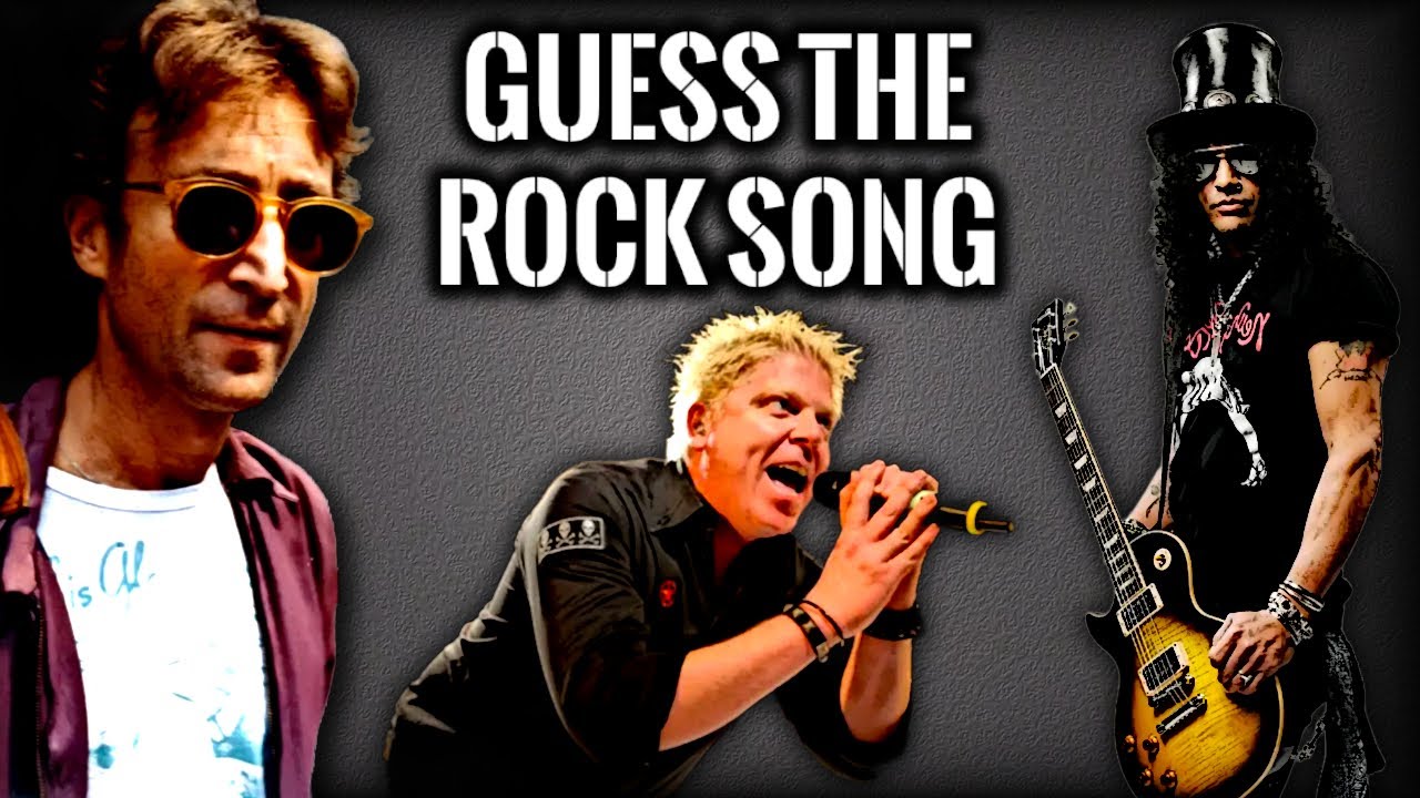 Guess the Song - Rock Classics | MUSIC TRIVIA
