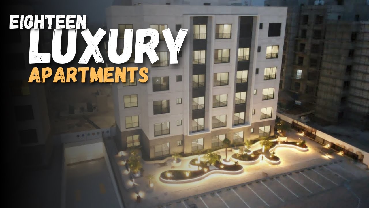 Luxury apartment for sale in Eighteen islamabad, instalments bookings