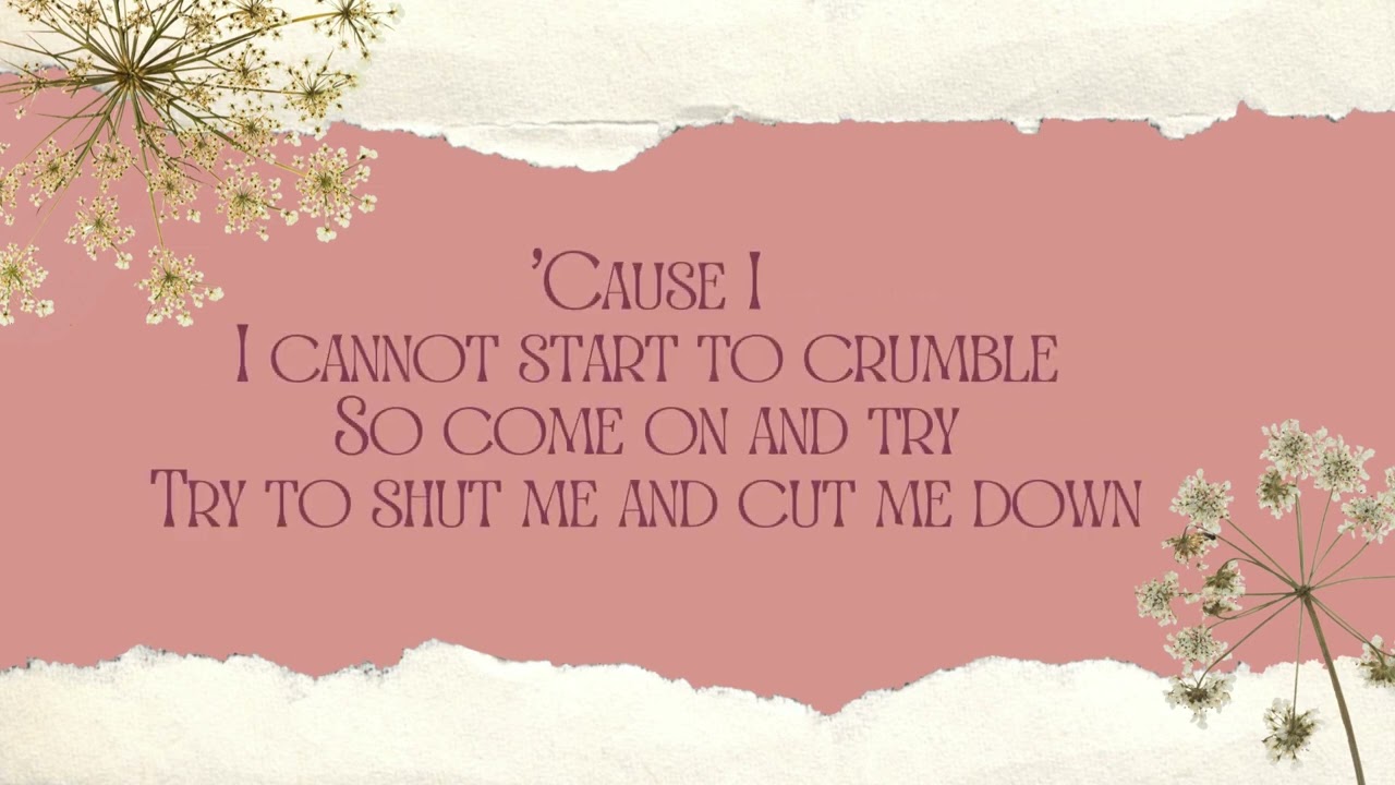 Speechless _ Naomi Scott (Lyrics video)