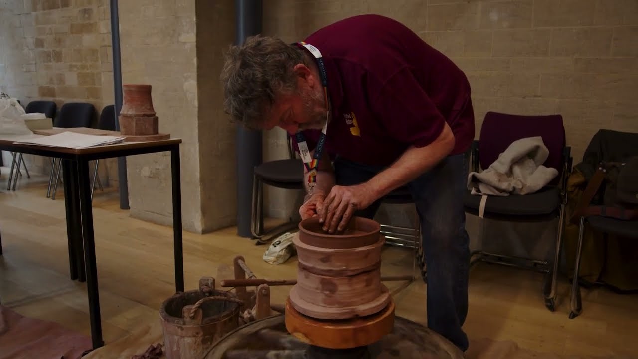 Making Samian Ware Pottery with Graham Taylor (Potted History)