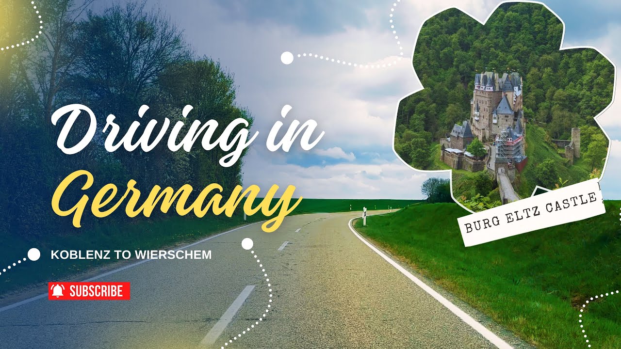Driving in Germany | Scenic Route from Koblenz to Burg Eltz Castle 🚗🌲