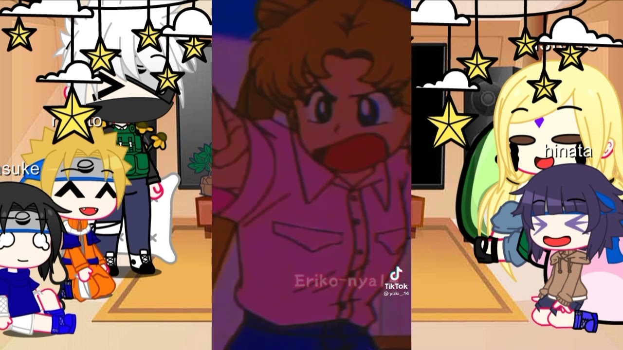 time 7reacciónando a sakura as Serena
