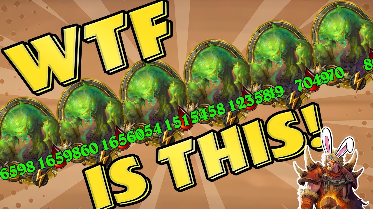 Board of ONLY ACID RAINFALLS! | Hearthstone Battlegrounds
