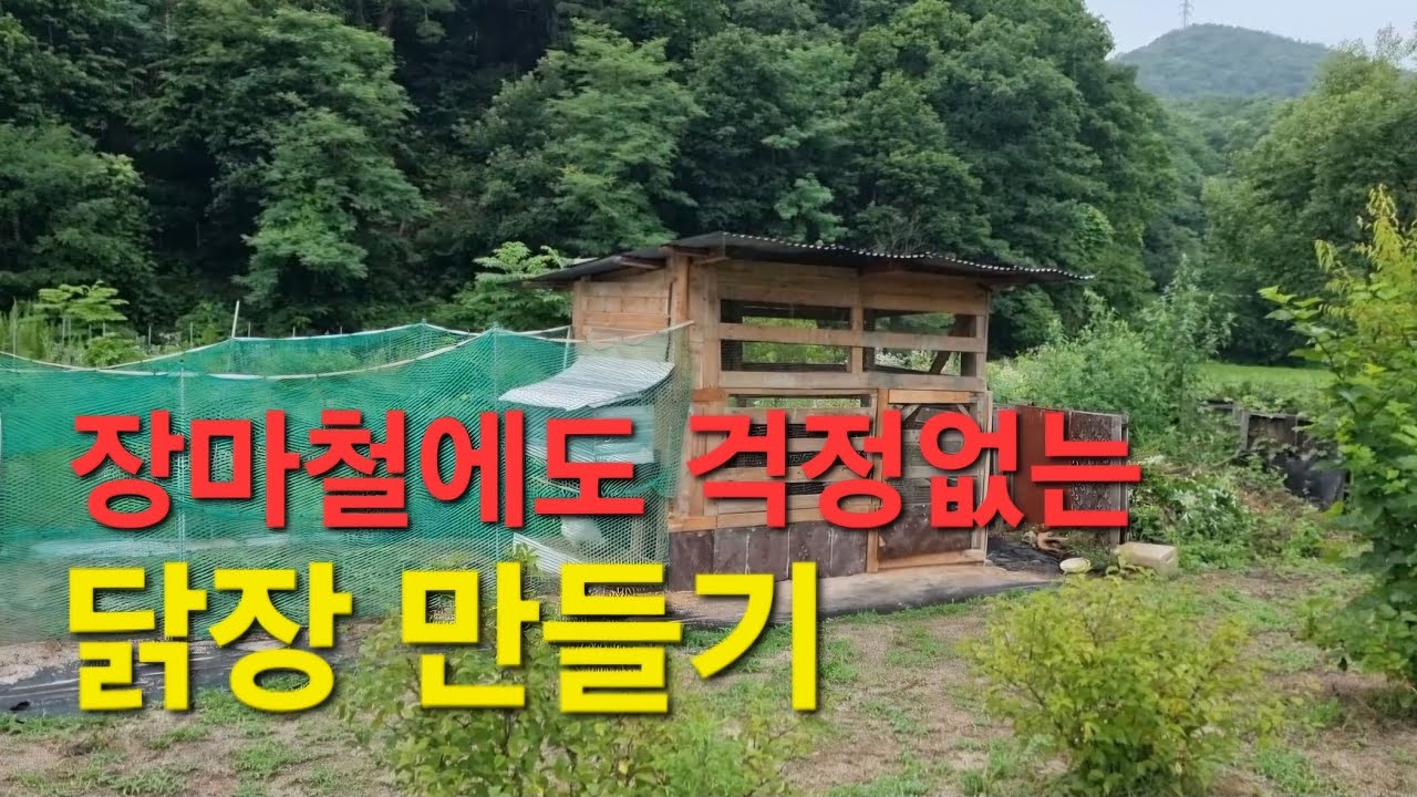 튼튼한 닭장만들기