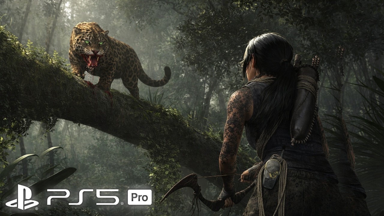 Shadow of the Tomb Raider - Gameplay PS5 PRO 4K 60FPS