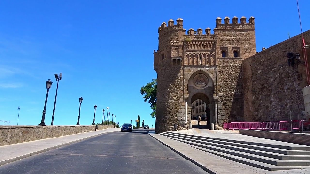 SPAIN TOLEDO Driving, July 2020,