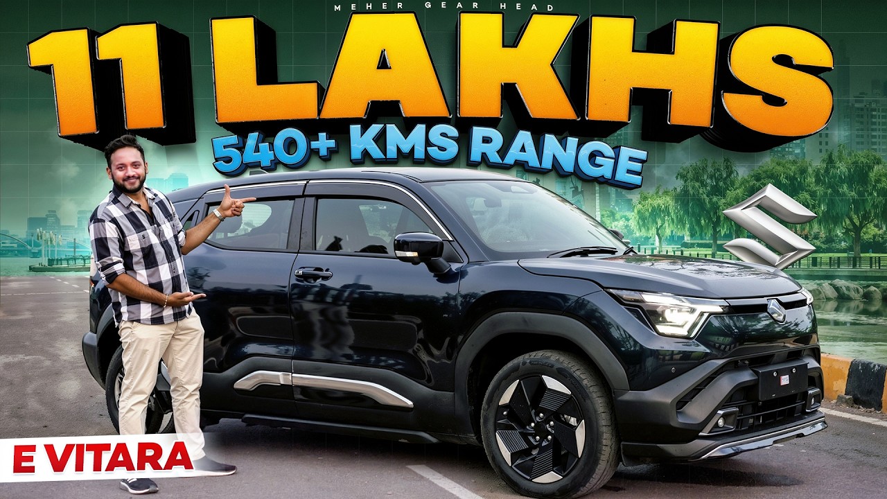 Maruti Suzuki E-Vitara First Look Review in Telugu I India’s New Electric| #mehergearhead #carshorts