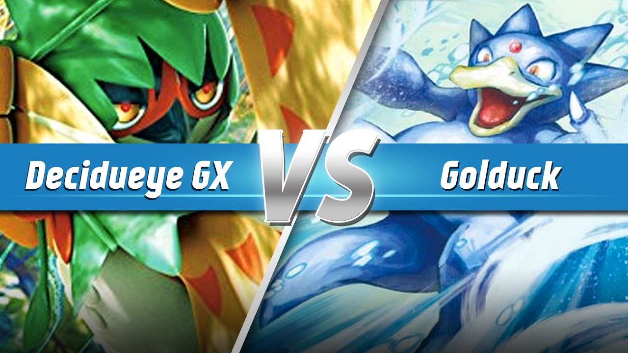 Decidueye GX VS Golduck Sun & Moon Decks | TESTING GROUNDS