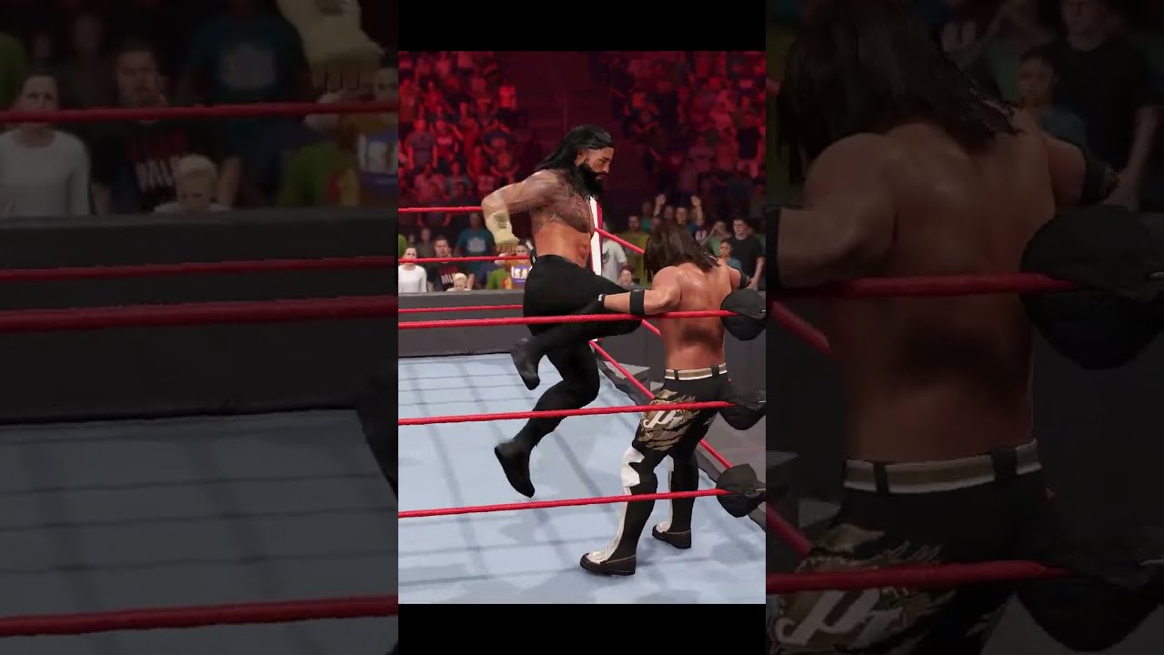Roman Reigns Superman Punch & Spear Combo in WWE 2K22 || WWE 2K22 Finishers