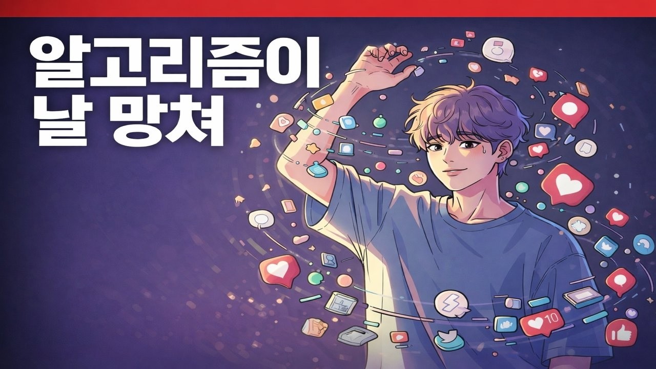 알고리즘이 날 망쳐 🎧 | 도파민 중독, SNS 비교, 현실 자각송 | A-BOT