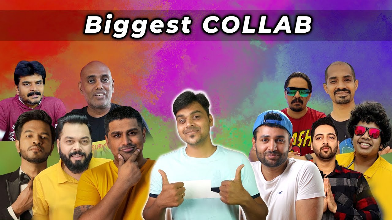 Biggest Tech Collab ⚡⚡⚡  Which Mobile We USE ? 5th Year Special Collab