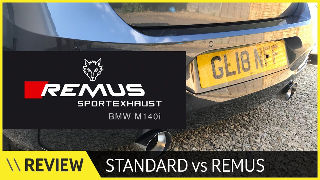 BMW M140i Remus vs Standard Exhaust - It's worth it!